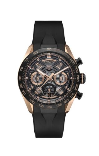TAG Heuer Carrera Chronograph Extreme Sport Rose Gold - Titanium / Black / Rubber